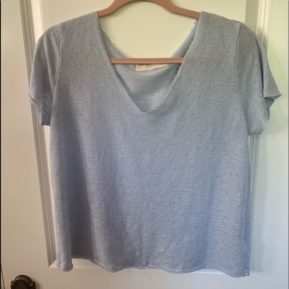 Urban Outfitters Baby Blue T-Shirt